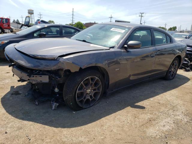 2C3CDXJG5JH201464 - 2018 DODGE CHARGER GT GRAY photo 1