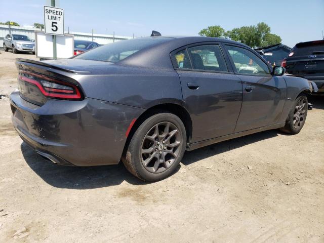 2C3CDXJG5JH201464 - 2018 DODGE CHARGER GT GRAY photo 3