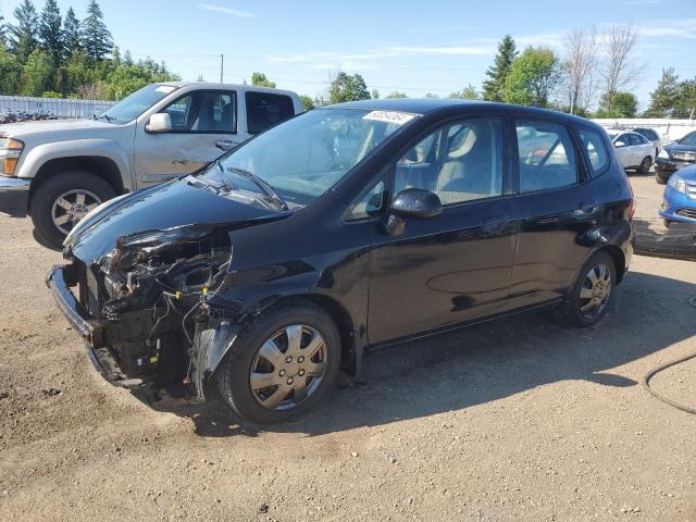 JHMGD384X7S804069 - 2007 HONDA FIT BLACK photo 1