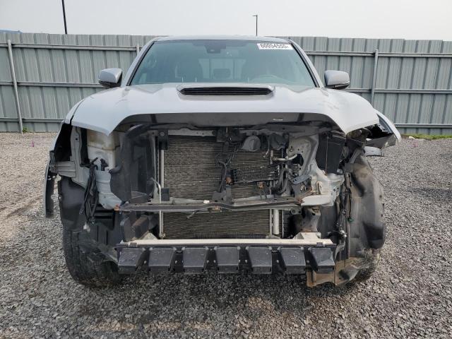 5TFDZ5BN2KX039258 - 2019 TOYOTA TACOMA DOUBLE CAB Արծաթագույն լուսանկար 5