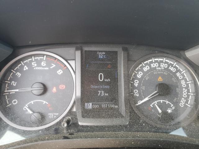 5TFDZ5BN2KX039258 - 2019 TOYOTA TACOMA DOUBLE CAB Արծաթագույն լուսանկար 9