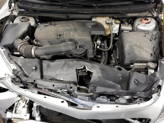 1G1ZC5E02CF199292 - 2012 CHEVROLET MALIBU 1LT 银色 照片 11