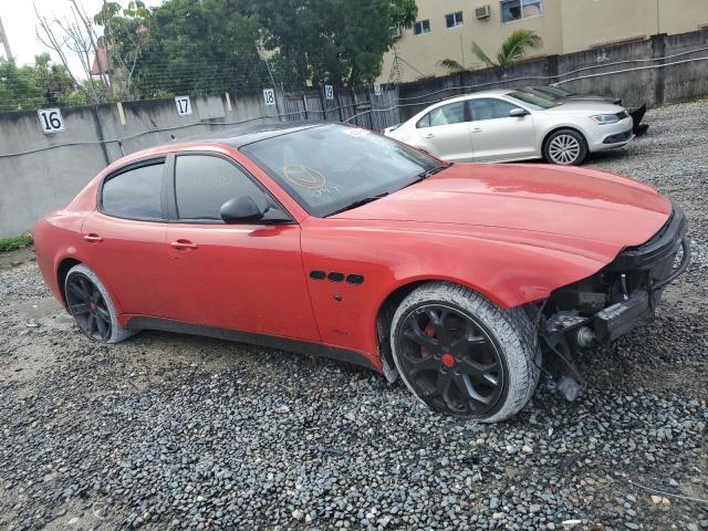 ZAMFK39A890043155 - 2009 MASERATI QUATTROPOR RED photo 4