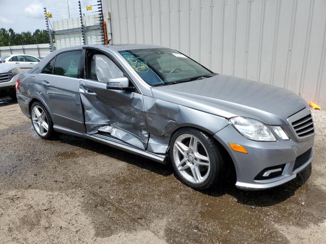 WDDHF5GB9BA505236 - 2011 MERCEDES-BENZ E 350 GRAY photo 4