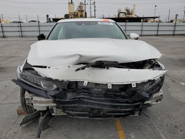 1HGCV2F58JA033113 - 2018 HONDA ACCORD EXL Սպիտակ լուսանկար 5