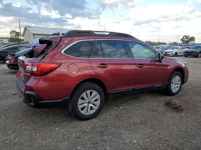 4S4BSAFC7K3327308 - 2019 SUBARU OUTBACK 2.5I PREMIUM RED photo 3