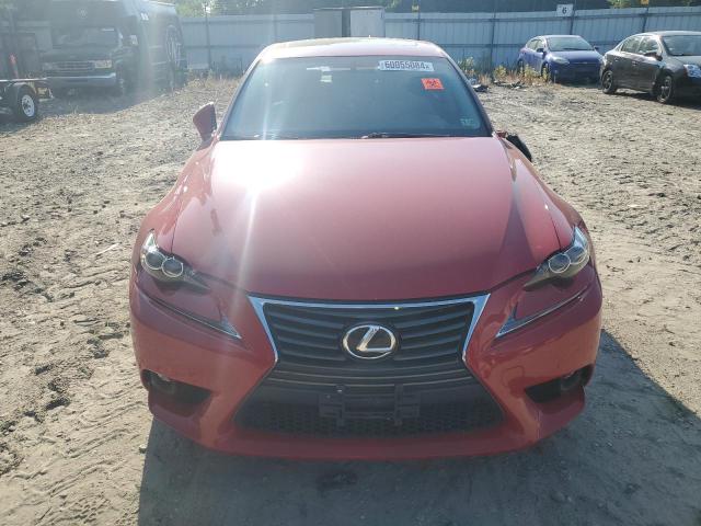 JTHCM1D24G5005457 - 2016 LEXUS IS 300 RED photo 5