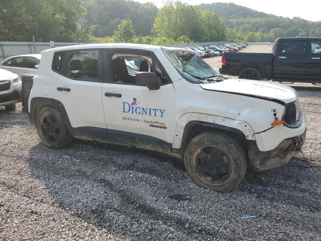 ZACCJBAB6JPJ54419 - 2018 JEEP RENEGADE SPORT Ақ фото 4