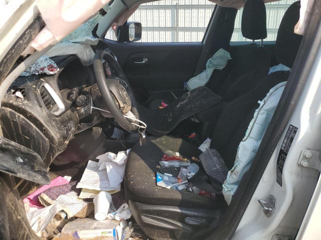 ZACCJBAB6JPJ54419 - 2018 JEEP RENEGADE SPORT Ақ фото 7