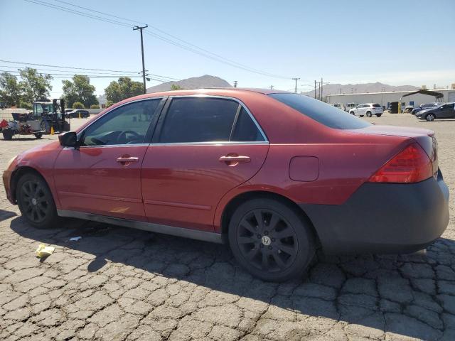 1HGCM66417A102878 - 2007 HONDA ACCORD SE RED photo 2