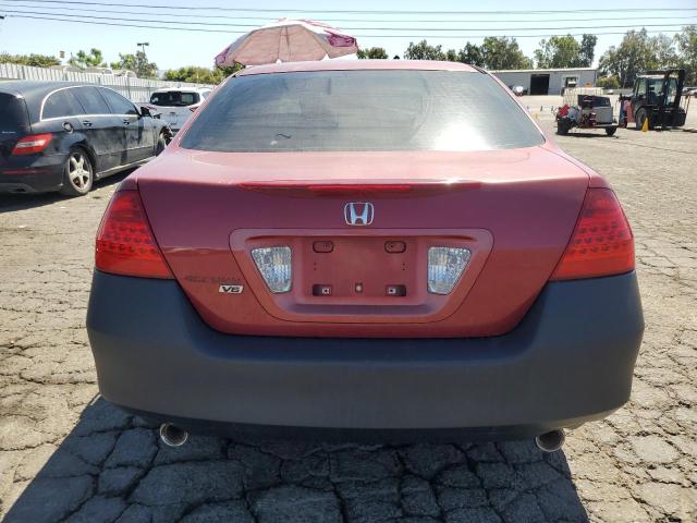 1HGCM66417A102878 - 2007 HONDA ACCORD SE RED photo 6