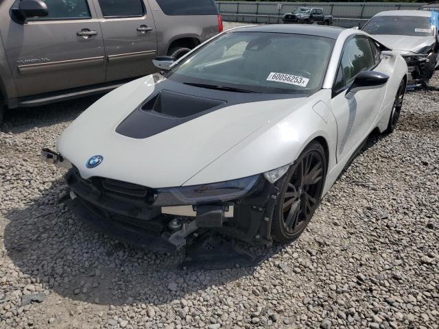 WBY2Z2C59FVX64926 - 2015 BMW I8 WHITE photo 1