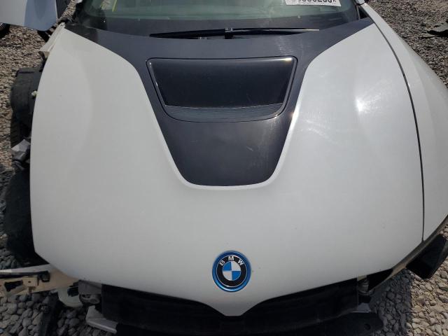 WBY2Z2C59FVX64926 - 2015 BMW I8 WHITE photo 11