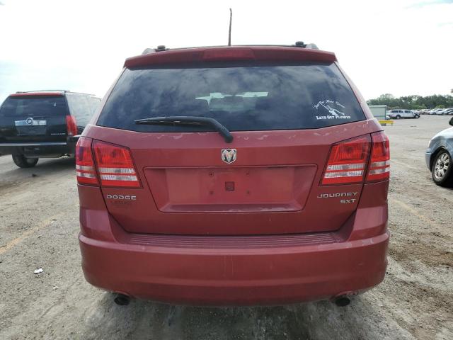 3D4GG57V39T553933 - 2009 DODGE JOURNEY SXT RED photo 6