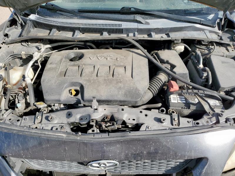 1NXBU4EE2AZ222618 - 2010 TOYOTA COROLLA BASE Gri fotoğraf 11