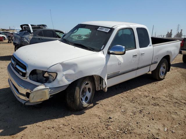 5TBRT34132S291802 - 2002 TOYOTA TUNDRA ACCESS CAB WHITE photo 1