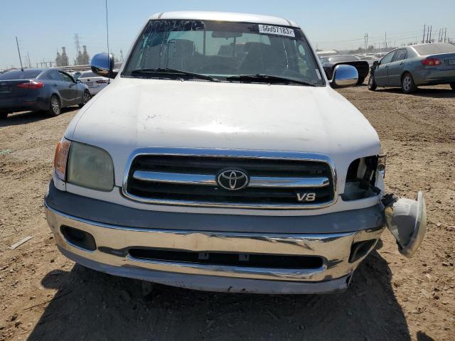 5TBRT34132S291802 - 2002 TOYOTA TUNDRA ACCESS CAB WHITE photo 5