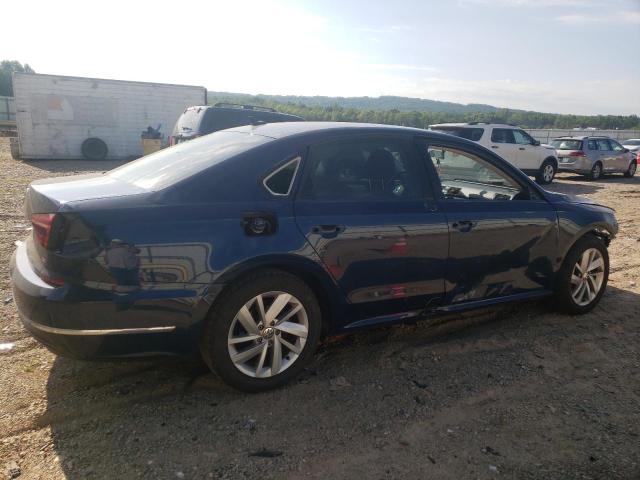1VWLA7A34KC001680 - 2019 VOLKSWAGEN PASSAT WOLFSBURG BLUE photo 3