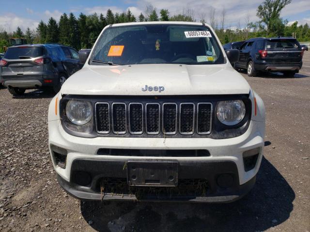 ZACNJBAB7LPL45777 - 2020 JEEP RENEGADE SPORT WHITE photo 5