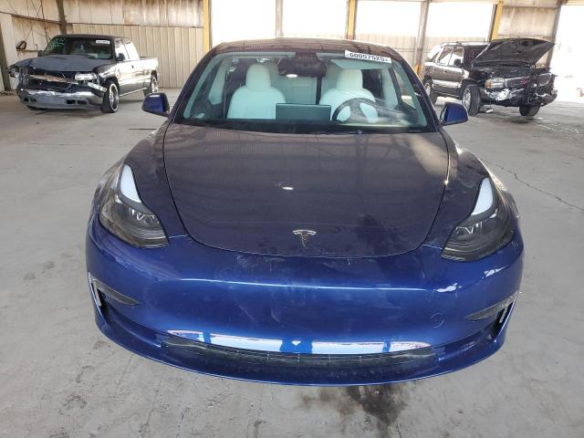 5YJ3E1EC5PF514851 - 2023 TESLA MODEL 3 ლურჯი ფოტო 5