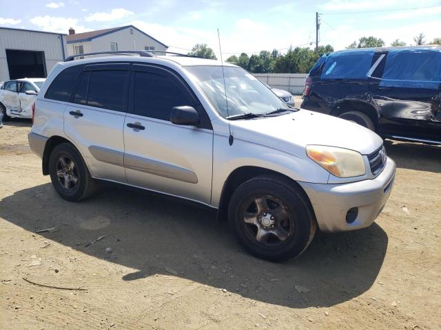 JTEGD20V740002114 - 2004 TOYOTA RAV4 SILVER photo 4