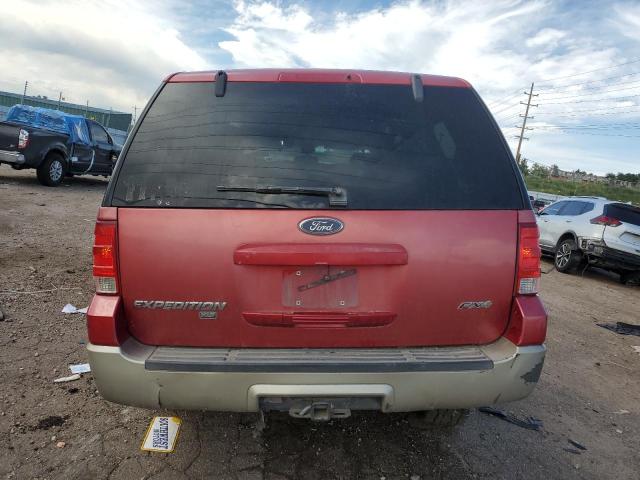 1FMPU16L23LC45021 - 2003 FORD EXPEDITION XLT RED photo 6