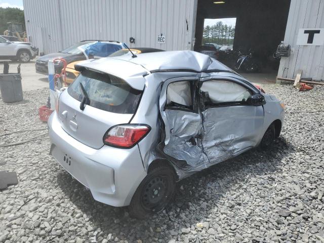 ML32AUHJ1MH000447 - 2021 MITSUBISHI MIRAGE ES SILVER photo 3