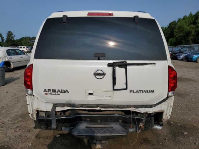 5N1AA0NE7FN609759 - 2015 NISSAN ARMADA PLATINUM WHITE photo 6