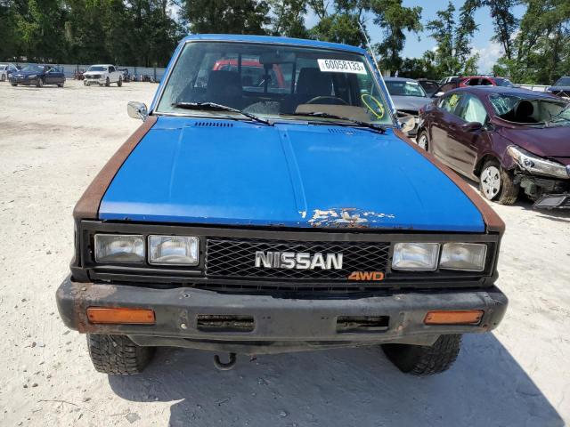 1N6ND06Y9EC346901 - 1984 DATSUN 720 KING CAB 4X4 BLUE photo 5