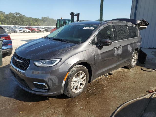 2C4RC1BGXNR205837 - 2022 CHRYSLER PACIFICA TOURING L GRAY photo 1