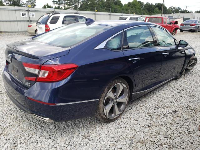 1HGCV2F92KA032768 - 2019 HONDA ACCORD TOURING BLUE photo 3