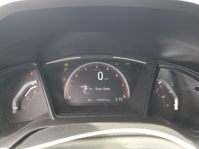 SHHFK7H49LU206118 - 2020 HONDA CIVIC SPORT RED photo 9