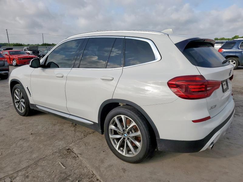 5UXTR7C50KLE94138 - 2019 BMW X3 SDRIVE30I WHITE photo 2
