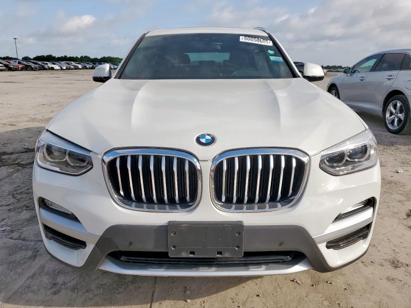 5UXTR7C50KLE94138 - 2019 BMW X3 SDRIVE30I WHITE photo 5