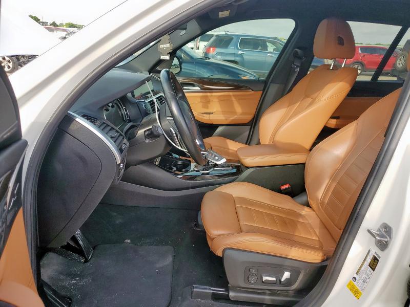 5UXTR7C50KLE94138 - 2019 BMW X3 SDRIVE30I WHITE photo 7