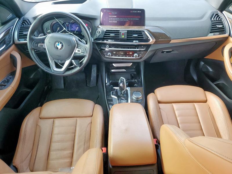 5UXTR7C50KLE94138 - 2019 BMW X3 SDRIVE30I WHITE photo 8