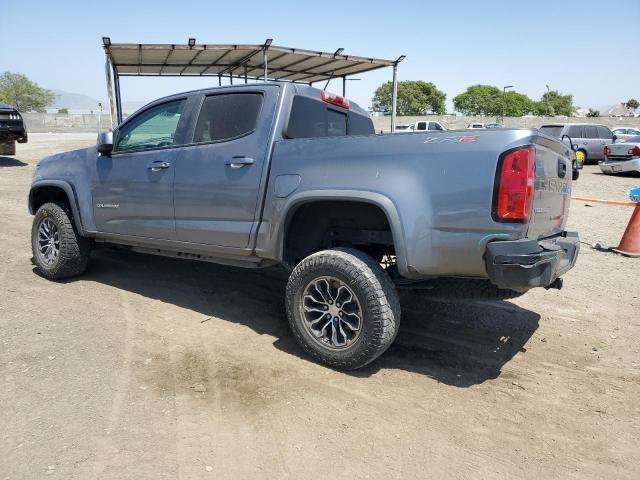 1GCGTEEN3M1114744 - 2021 CHEVROLET COLORADO ZR2 GRAY photo 2