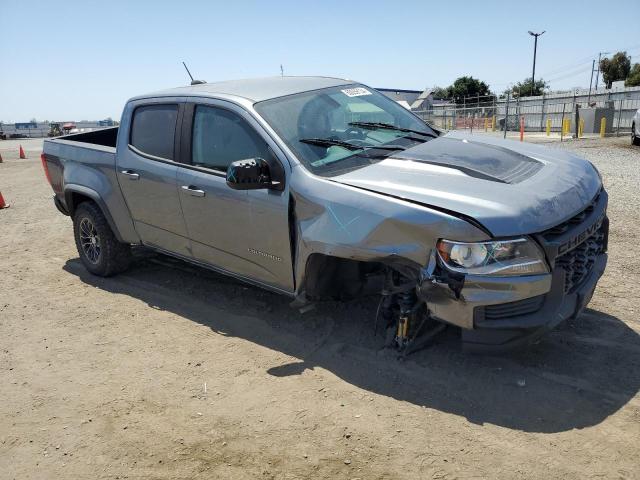 1GCGTEEN3M1114744 - 2021 CHEVROLET COLORADO ZR2 GRAY photo 4