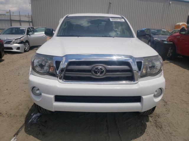3TMJU62N09M087493 - 2009 TOYOTA TACOMA DOUBLE CAB PRERUNNER WHITE photo 5
