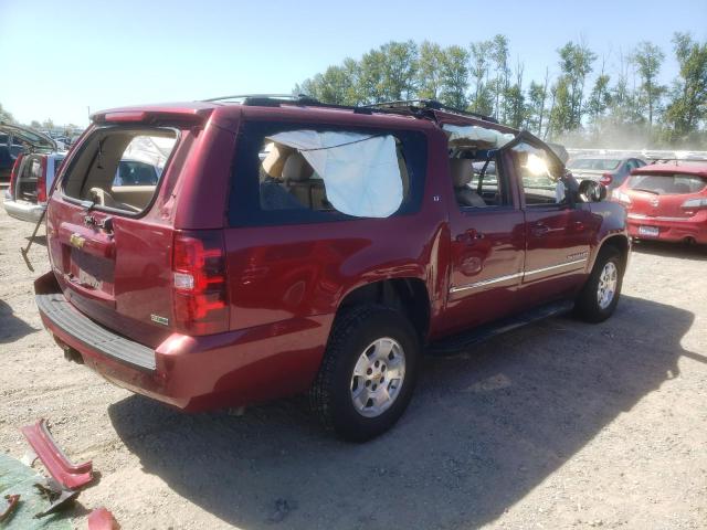 1GNSKJE34BR119963 - 2011 CHEVROLET SUBURBAN K1500 LT RED photo 3