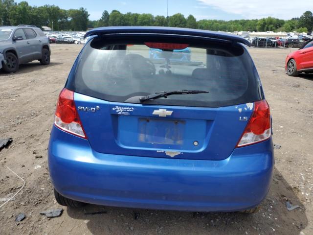 KL1TD66658B256853 - 2008 CHEVROLET AVEO BASE Mavi foto 6