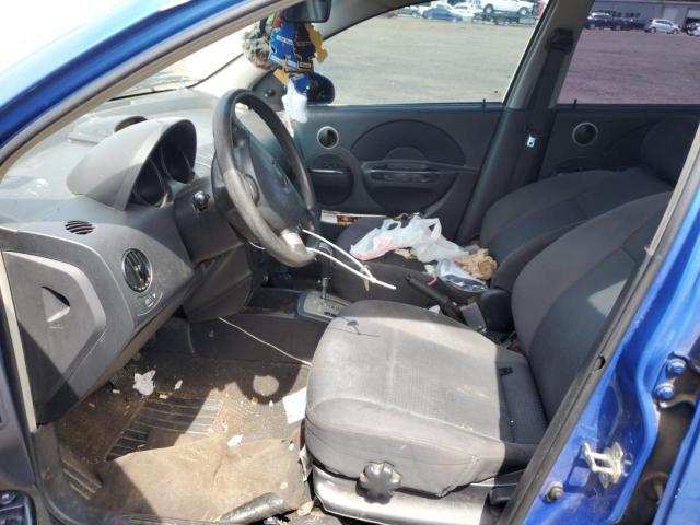 KL1TD66658B256853 - 2008 CHEVROLET AVEO BASE Mavi foto 7