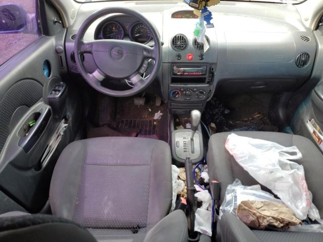 KL1TD66658B256853 - 2008 CHEVROLET AVEO BASE Mavi foto 8