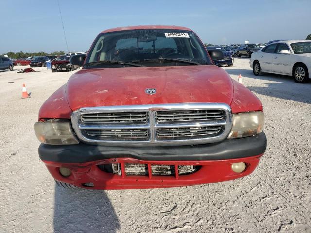 1D7HL38K54S737129 - 2004 DODGE DAKOTA QUAD SPORT RED photo 5