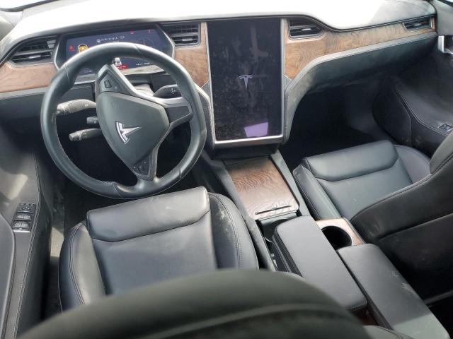 5YJSA1E24MF425928 - 2021 TESLA MODEL S WHITE photo 8