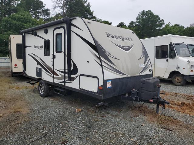 4YDT15311HT416559 - 2017 KEYSTONE PASSPORT WHITE photo 1