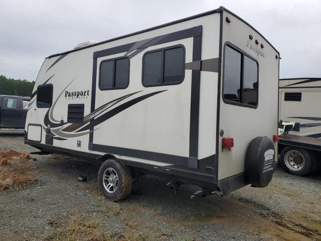 4YDT15311HT416559 - 2017 KEYSTONE PASSPORT WHITE photo 3