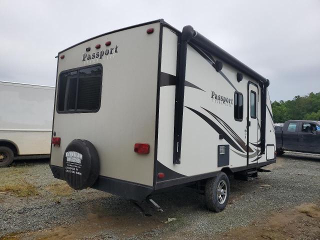 4YDT15311HT416559 - 2017 KEYSTONE PASSPORT WHITE photo 4