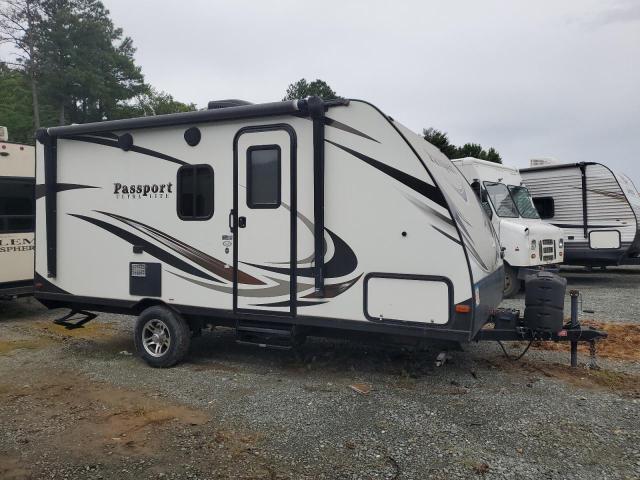 4YDT15311HT416559 - 2017 KEYSTONE PASSPORT WHITE photo 9