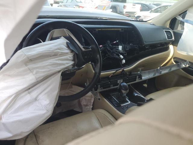 5TDJKRFH4FS182016 - 2015 TOYOTA HIGHLANDER XLE BLUE photo 8